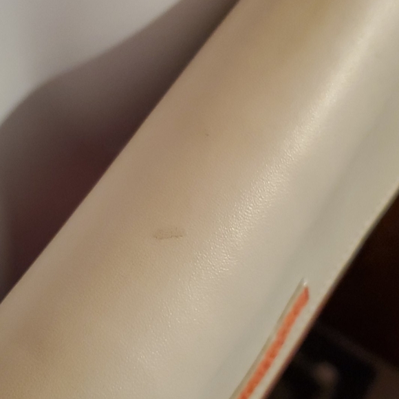 Vera Bradley Flap Clutch - Coral/Off-white - Picture 5 of 8